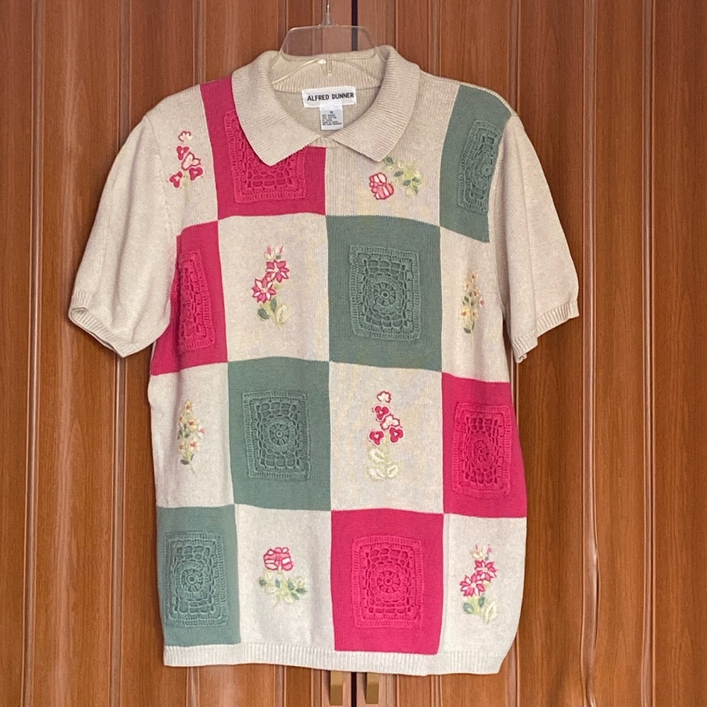 Vintage Alfred Dunner Women's Short Sleeve Size 1X